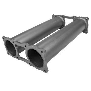 Redback Extreme Duty Twin 4" Muffler Delete for Toyota Landcruiser 79 Series Double Cab - Brixton 4x4 - Buy Online Now!